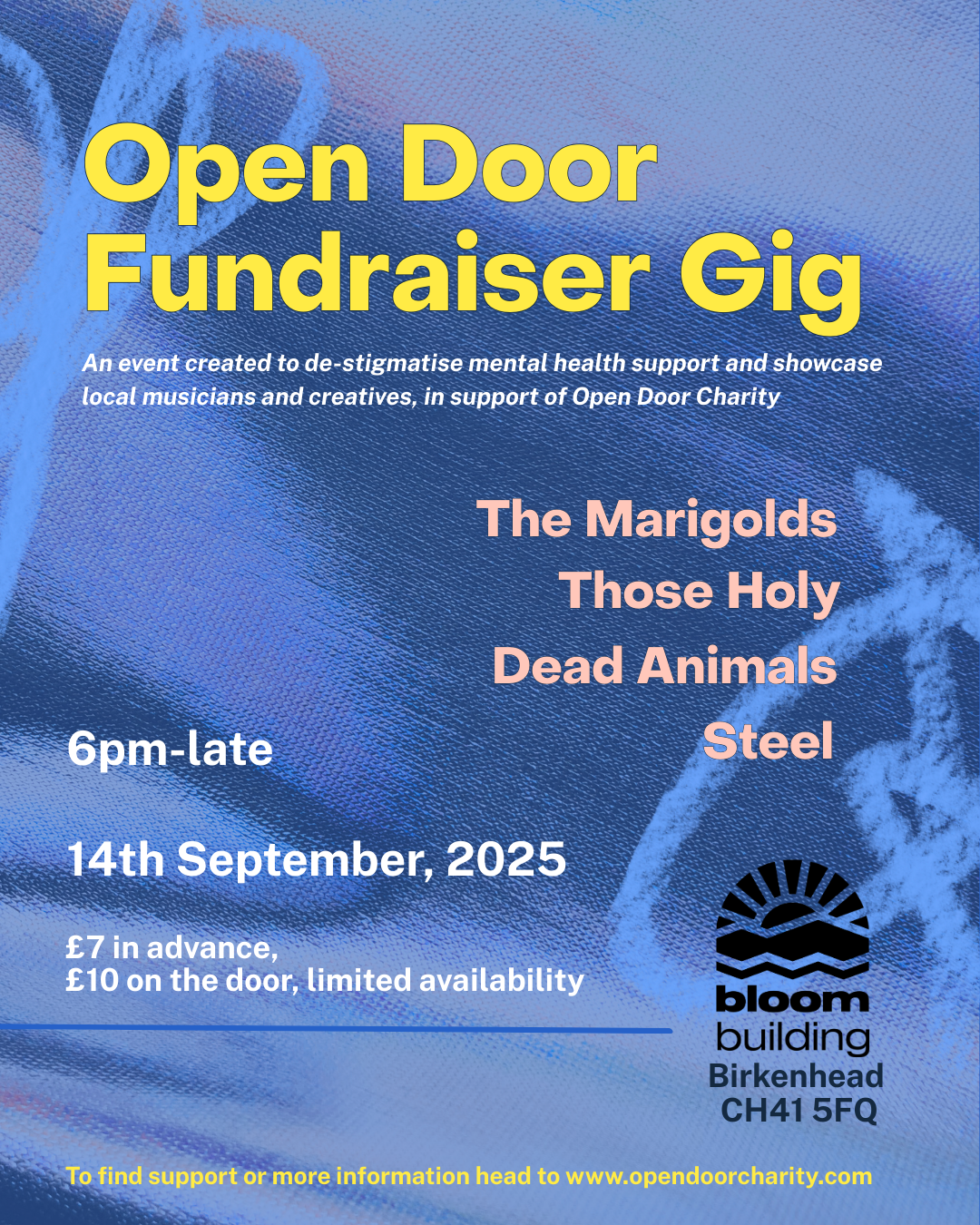 OPEN DOOR FUNDRAISER GIG
